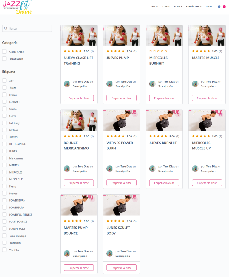 Jazzfit Online
